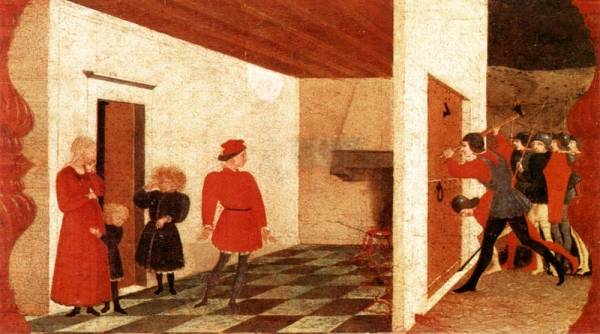 Paolo Uccello - Miracle Of The Desecrated Host Scene 2