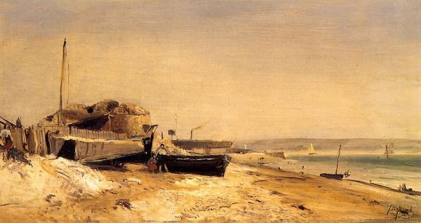 Johann-Barthold Jongkind - Sainte-Adresse 1