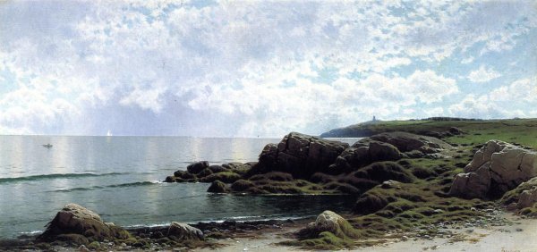 Alfred Thompson Bricher - Low Tide At Swallow Tail Cove