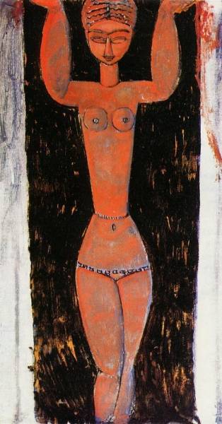 Amedeo Modigliani - Caryatid 3