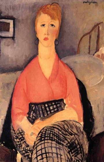 Amedeo Modigliani - Pink Blouse