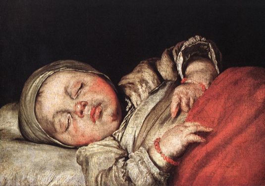 Bernardo Strozzi - Sleeping Child