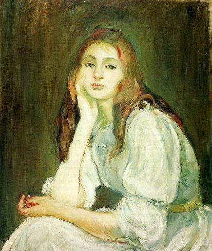 Berthe Morisot - Julie Daydreaming