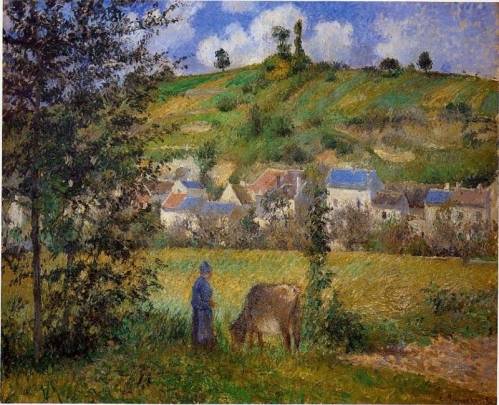 Camille Pissarro - Chaponval Landscape