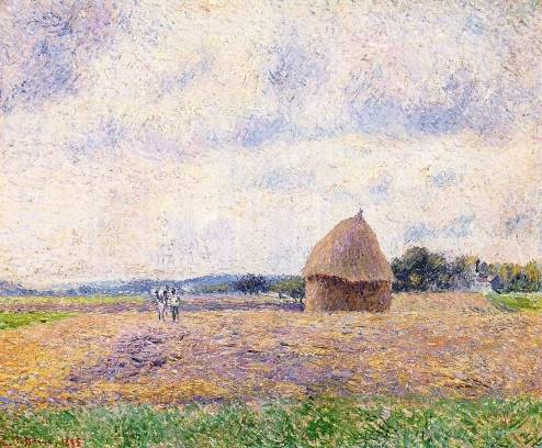 Camille Pissarro - Haystack, Eragny