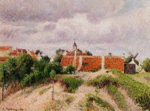 Camille Pissarro - Houses at Knocke, Belgium 2