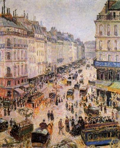 Camille Pissarro - Rue Saint-Lazare