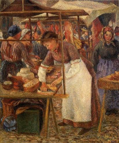 Camille Pissarro - The Pork Butcher