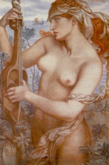 Dante Gabriel Rossetti - Ligeia Siren