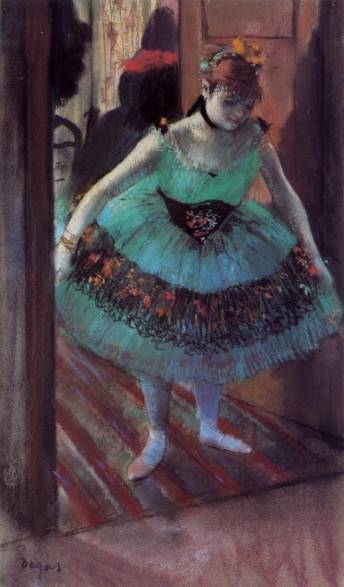 Edgar Degas - Dancer Leaving Her Dressing Room