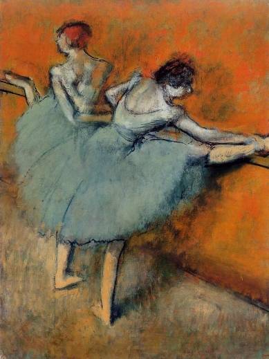 Edgar Degas - Dancers at the Barre