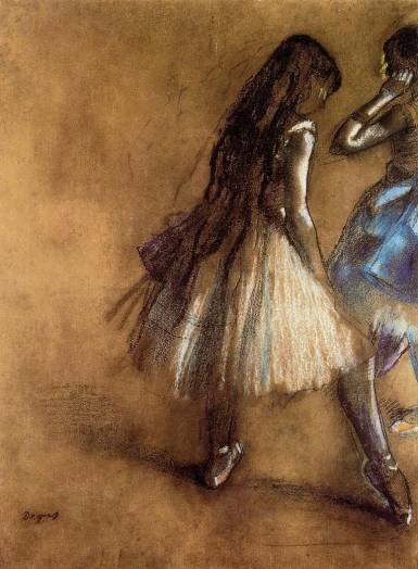 Edgar Degas - Two Dancers 1