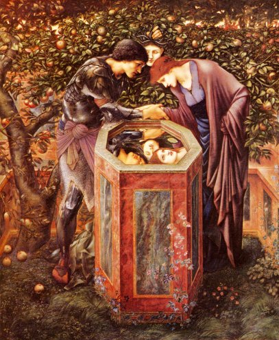 Edward Coley Burne-Jones - The Baleful Head