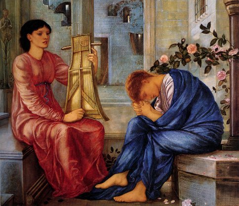 Edward Coley Burne-Jones - The Lament