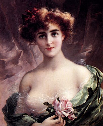 Emile Vernon - The Pink Rose