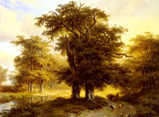 Eugene Joseph Verboeckhoven - The Country Road