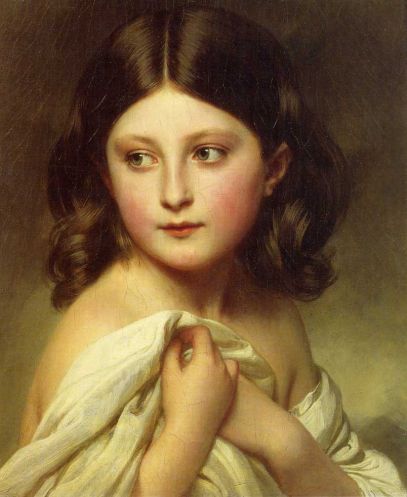 Franz Xavier Winterhalter - A Young Girl Called Princess Charlotte