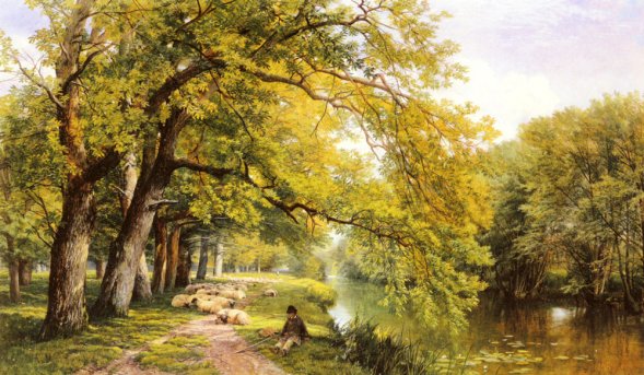 Frederick William Hulme - At Ockman, Surrey In Summer