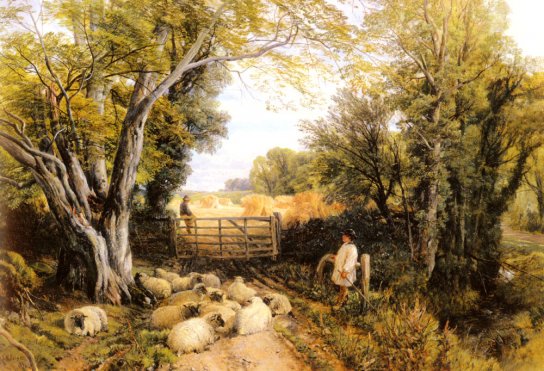 Frederick William Hulme - Landscape In Wales