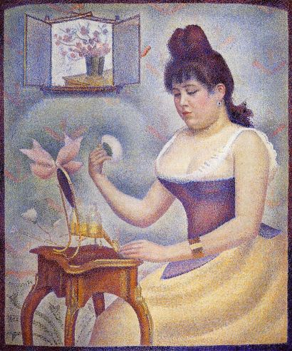 Georges Seurat - Young Woman Powdering Herself