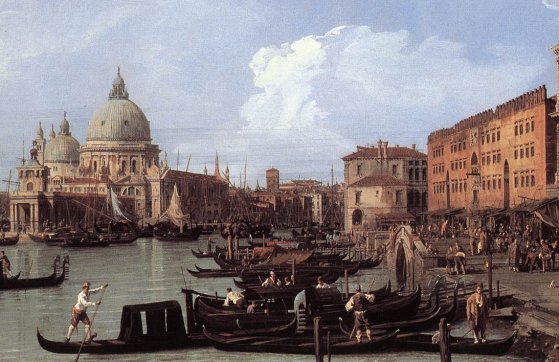 Giovanni Antonio Canal Canaletto - The Molo Looking West Detail