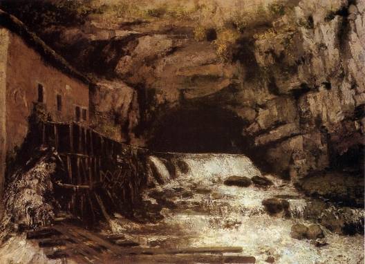 Gustave Courbet - The Source of the Loue