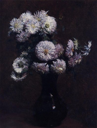 Henri Fantin-Latour - Chrysanthemums 1