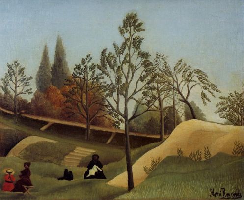 Henri Rousseau - View of the Fortifications