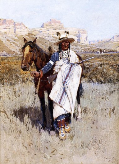 Henry F. Farney - Indian Scout