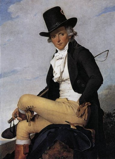 Jacques-Louis David - Portrait Of Pierre Seriziat