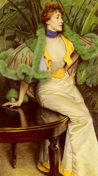 James Tissot - The Princesse De Broglie