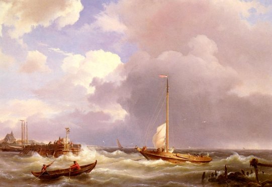 Johannes Hermanus Koekkoek - Returning To The Sound