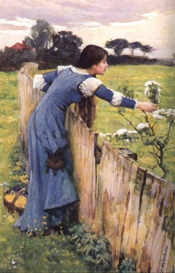 John William Waterhouse - The Flower Picker