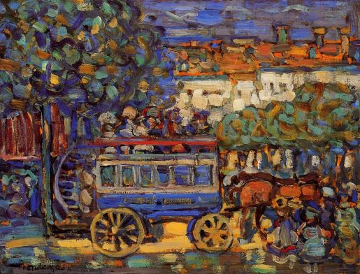 Maurice Prendergast - Paris Omnibus
