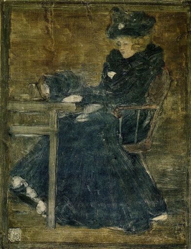Maurice Prendergast - Seated Woman in Blue