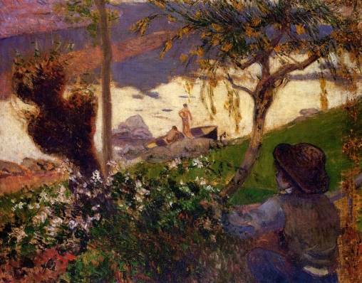 Paul Gauguin - Breton Boy by the Aven River
