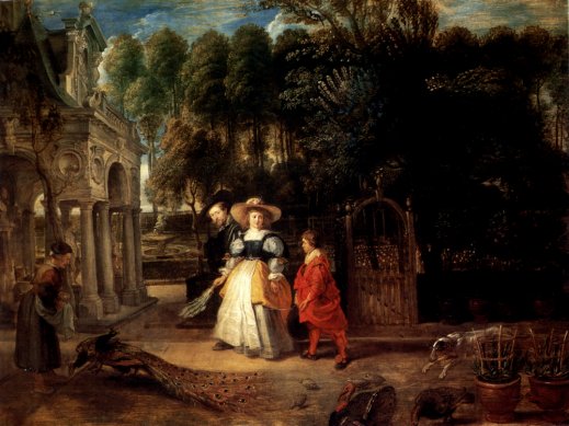 Peter Paul Rubens - In His Garden With Helena Fourment