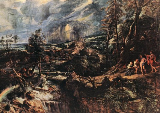 Peter Paul Rubens - Stormy Landscape