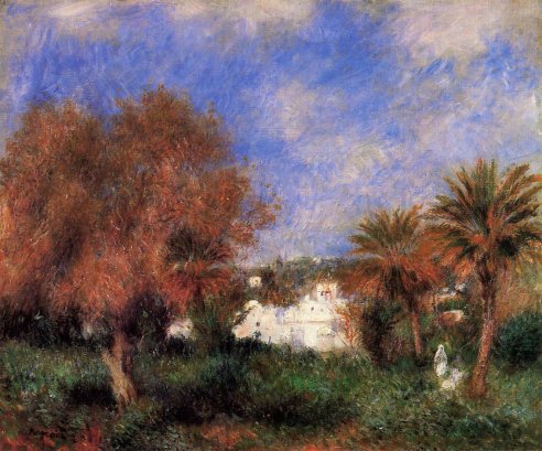 Pierre-Auguste Renoir - The Garden of Essai in Algiers