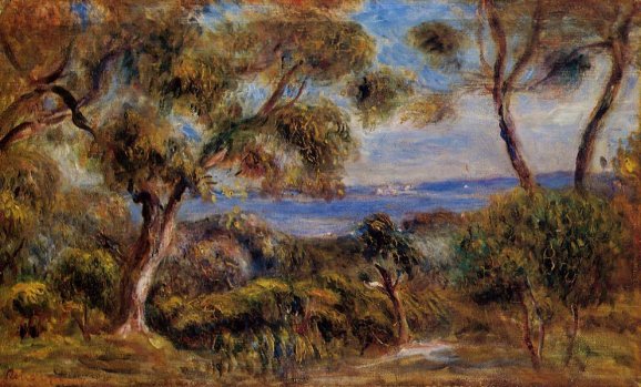 Pierre-Auguste Renoir - The Sea at Cagnes