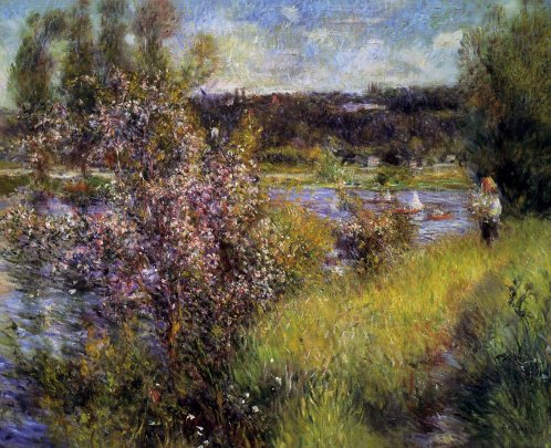 Pierre-Auguste Renoir - The Seine at Chatou