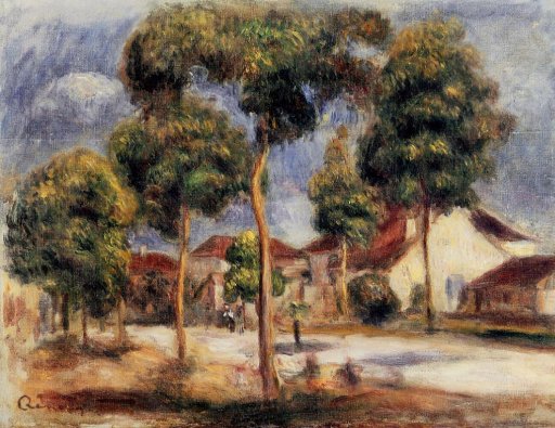 Pierre-Auguste Renoir - The Sunny Street