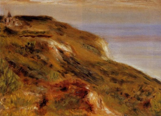 Pierre-Auguste Renoir - The Varangeville Church and the Cliffs