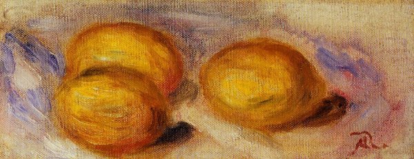 Pierre-Auguste Renoir - Three Lemons