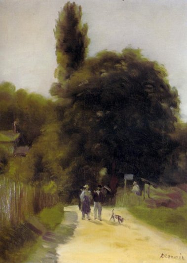 Pierre-Auguste Renoir - Two Figures in a Landscape