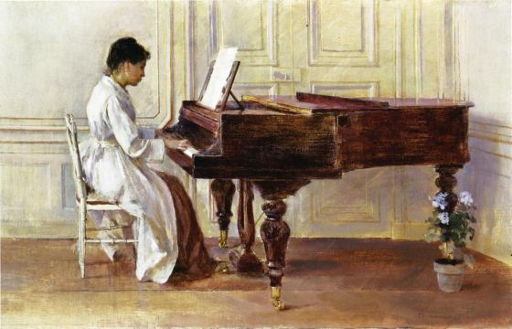 Theodore Robinson - At The Piano