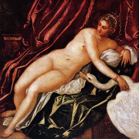Tintoretto Jacopo Robusti - Leda And The Swan