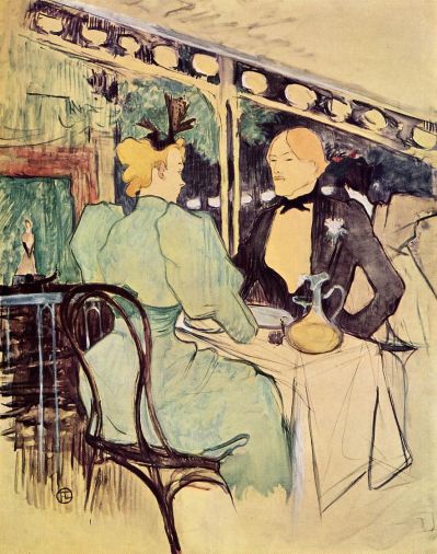 Toulouse Lautrec - Aux Ambassadeurs, Gens Chics