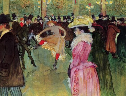 Toulouse Lautrec - Dance at the Moulin Rouge