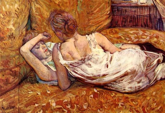 Toulouse Lautrec - Devotion - The Two Girlfriends